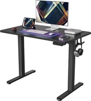 Electric Standing/Sit Desk 40x24 Black