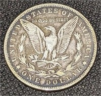 1891 United States Silver Morgan $1 Dollar Coin