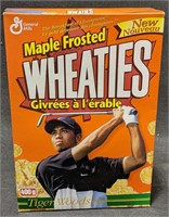 Maple Frosted Wheaties - Tiger Woods Box