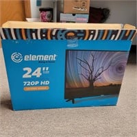 Element 24" 720p HD TV(tested, works)
