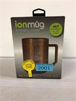 Ion mug and charging coaster