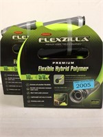 2 flexzilla hybrid polymer watering hose’s