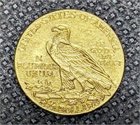 1909 United States $2.50 Gold Coin