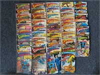 12-50 cent Superman DC comic books