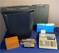 Paper Shredder, Calculator & Other Office Supplies