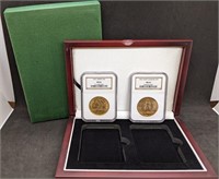 2 x 1907 USA Gold $20 Coins - Liberty & St. Gauden