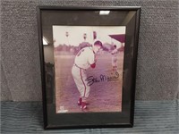 Autographed Stan Musial Photo