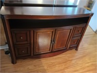 Very nice cabinet with storage TV stand whatever