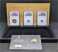 2006 Discover Australia PF70 Ultra Cameo Gold Set