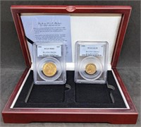 Rive d'Or Collection USA $5 & $10 Gold Coins PCGS