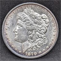 RARE - 1879 CC (Carson City) USA Silver Morgan $1