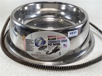 Allied Heated Stainless Steel Pet Bowl