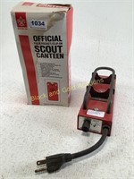 Pack Pocket Scout Canteen & Small Electric Burner