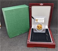 2008 Ireland 100 Euro Gold Proof 1/2 Oz Coin