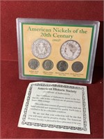AMERICAN NICKELS OF THE 20TH CENTURY SET