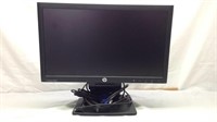 C4) HP MONITOR AND CORDS