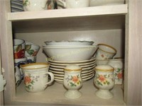 Lot of Stoneware Dishes & Misc. Dishes