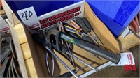 Box Of Misc. Screwdrivers, Hammer,