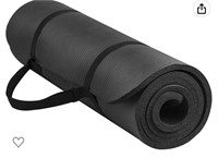 CAMBIVO EXTRA THICK YOGA MAT 24X72IN