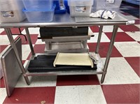 Stainless Prep Table - 4 ft