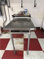 Stainless Prep Table - 6 foot