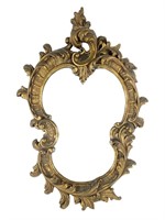 Gilt Wood Rococco Style Wall Mirror