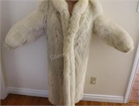Vintage Blushmink & Fox Ladies Long Fur Coat