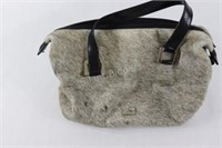 Vintage Designer Jelena Seal Fur Ladies Hand Bag
