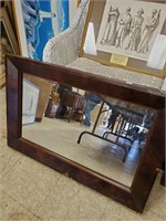 16 x 20 Frame & Antique  Wall Mirror