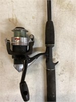 FX 2500FB fishing reel and rod