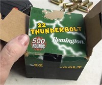 Open box of 22 ammo