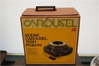 Vtg Kodak Carousel Model 750H Projector in box