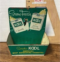 Vintage Kool cigarette tin