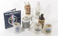 Tankards & Ceramic Mugs & Mustang Chronicle Book