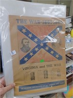 Vtg. Virginia and The War Paper, Harper's Weekly P