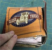 NEW Set of 4 classic delivery trucks in box