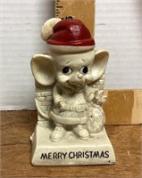 1969 Berrie Christmas mouse figure