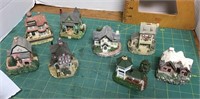 8 Small village buildings