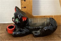 Ceramic cat letter holder made in Japan