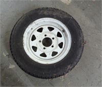 Trailer spare tire