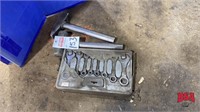 Stubby SAE Combination Wrench Set