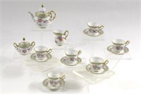Miniature Limoges France Tea Service Complete Set