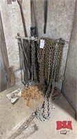 Misc. Chains W/ Hooks, Assorted Lengths