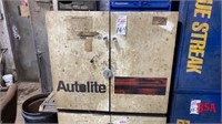 Autolite Metal Parts Cabinet To Include: