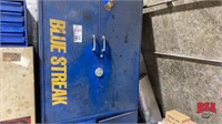 Blue Streak Metal Cabinet W/ Contents To Include: