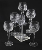 Star of David Stemware Wine Glasses