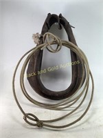 Vintage Horse Collar and Lariat