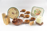 Onion Soup Bowls, Pie Plate, Appetizer Set