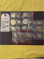 2 United States Mint 1976 Uncirculated Coins