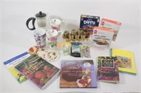 Cups, David's Tea, Preserving Books & Snack Foods